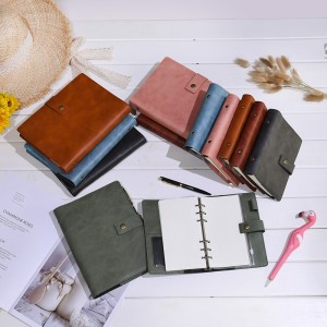 สมุดบันทึก Diary Refillable วารสารสมุดบันทึกพอร์ตโฟลิโอ- A5&a6 วารสาร